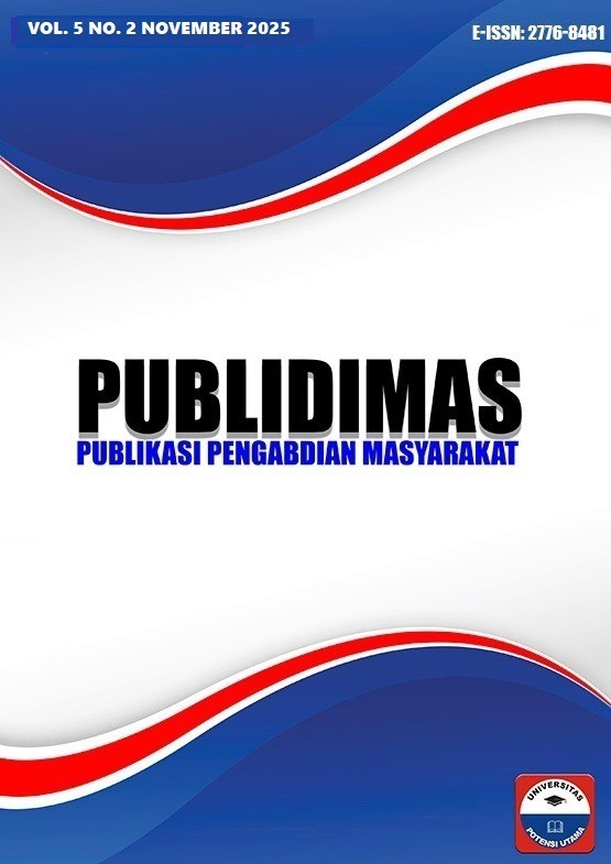 					Lihat Vol 5 No 2 (2025):  PUBLIDIMAS Vol. 5 No. 2 NOVEMBER 2025
				